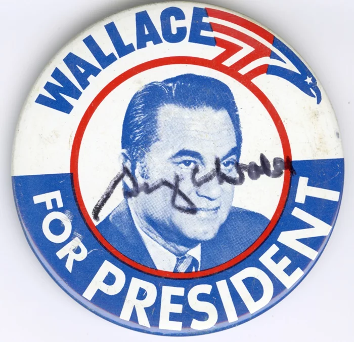 George Wallace autograph