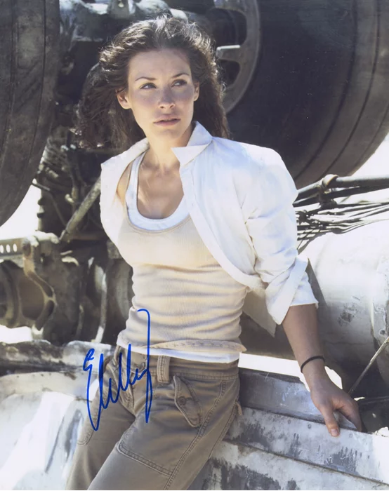 Evangeline Lilly autograph