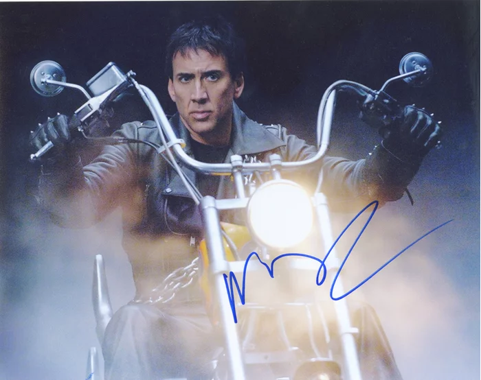 Nicolas Cage autograph