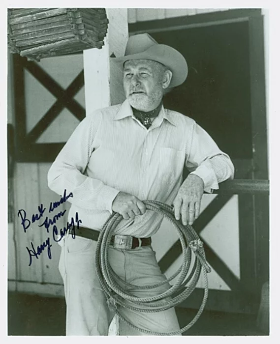 Harry Carey Jr. autograph