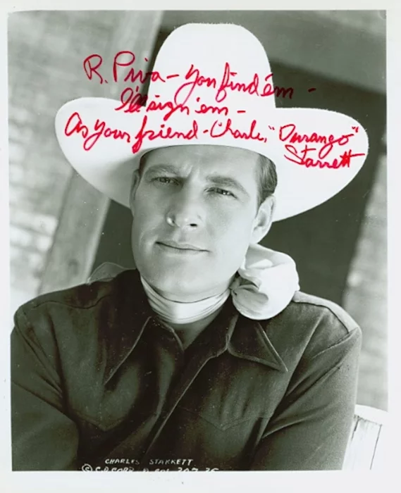 Charles Starrett autograph