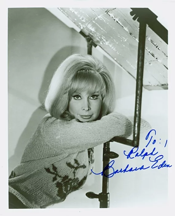 Barbara Eden autograph