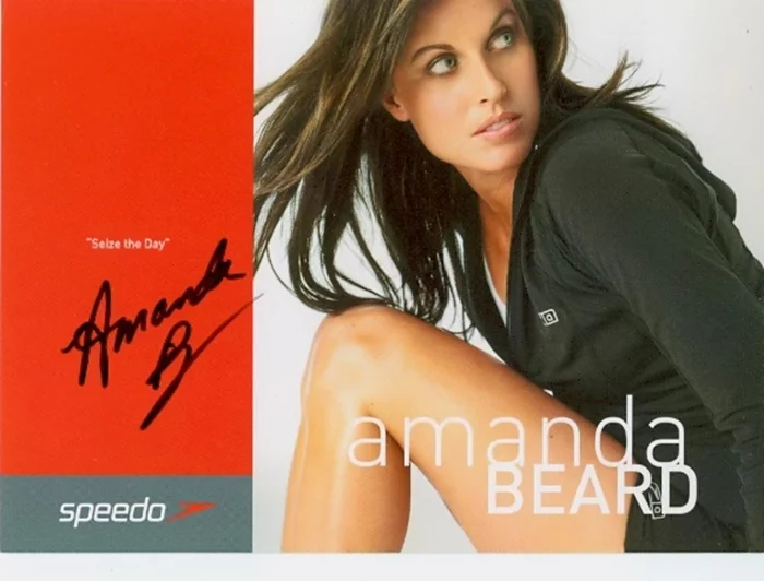 Amanda Beard autograph