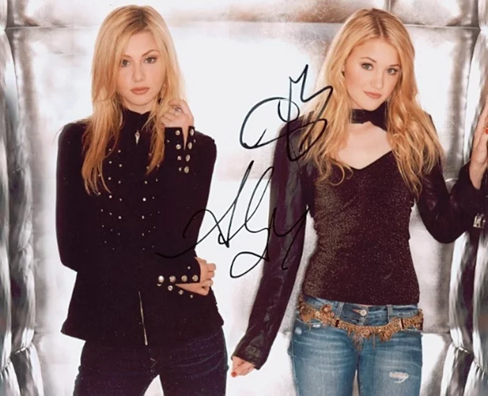 AJ and Aly Michalka autograph
