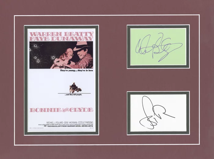 Bonnie and Clyde autograph