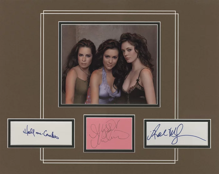 Charmed autograph