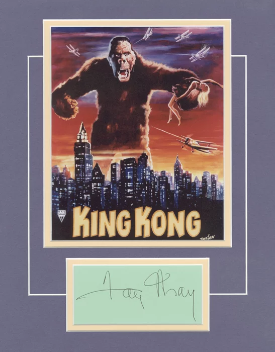 King Kong autograph