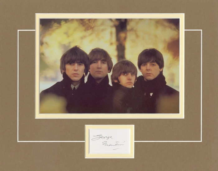 George Martin autograph