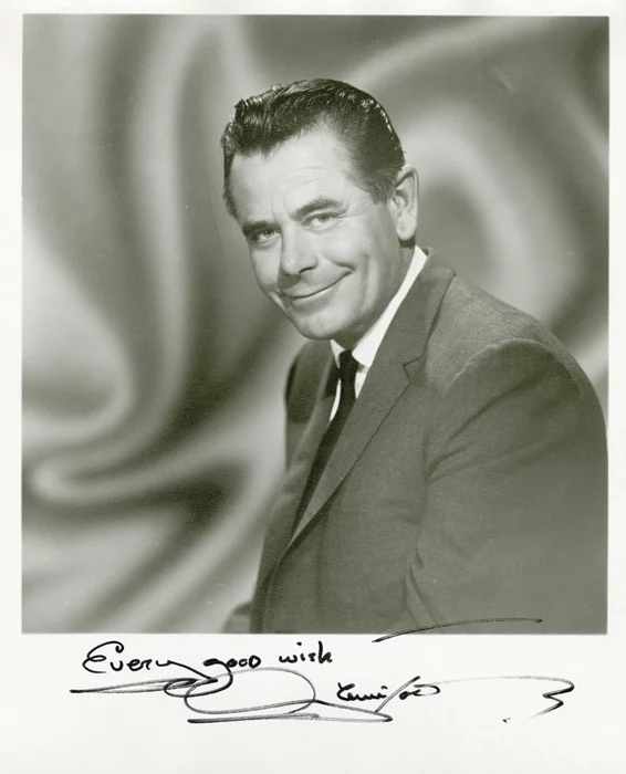 Glenn Ford autograph