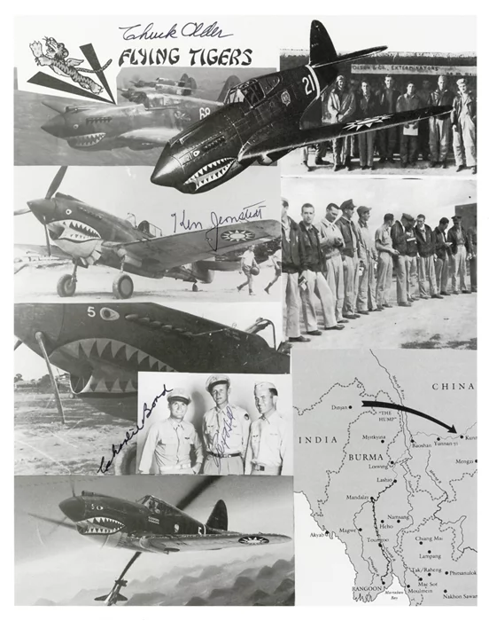 Flying Tigers autograph