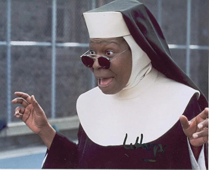Whoopi Goldberg autograph