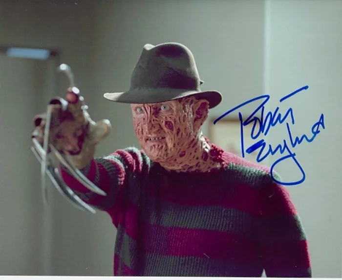 Robert Englund autograph