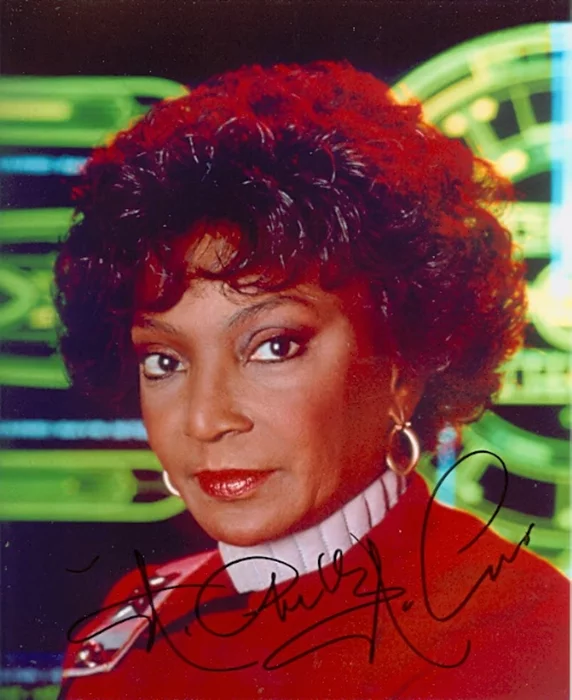 Nichelle Nichols autograph