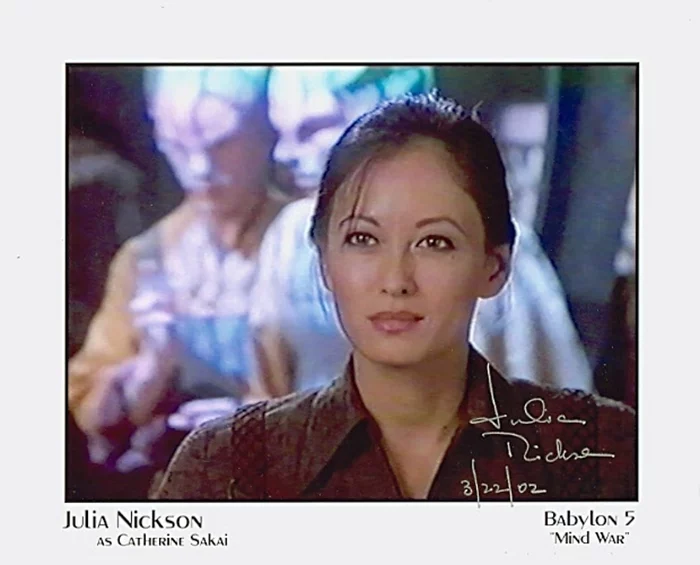 Julia Nickson autograph