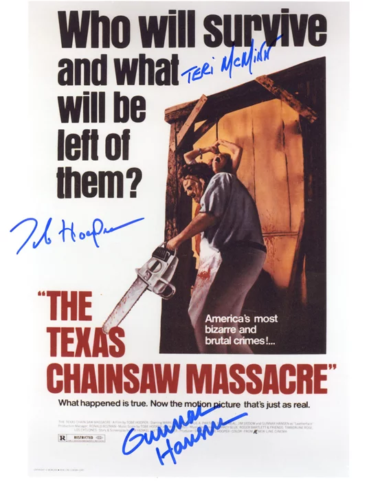 The Texas Chainsaw Massacre autograph