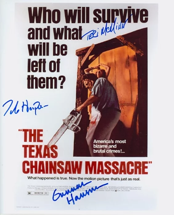 The Texas Chainsaw Massacre autograph