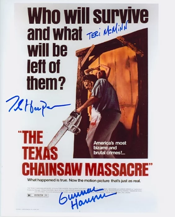 The Texas Chainsaw Massacre autograph