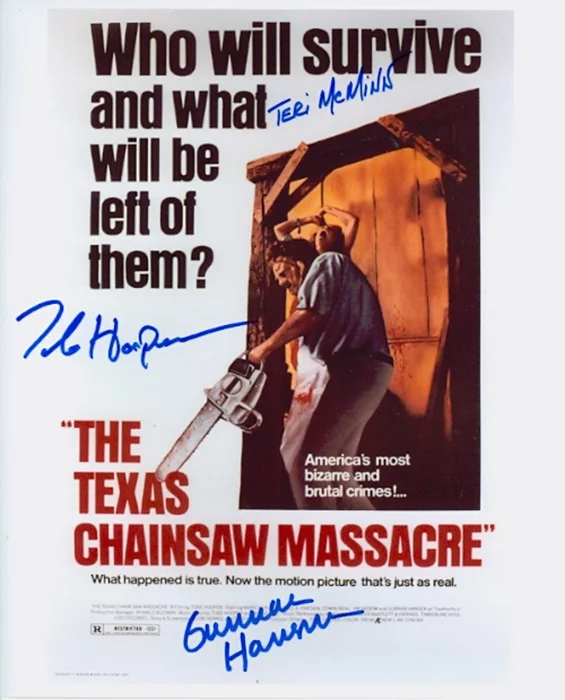 The Texas Chainsaw Massacre autograph