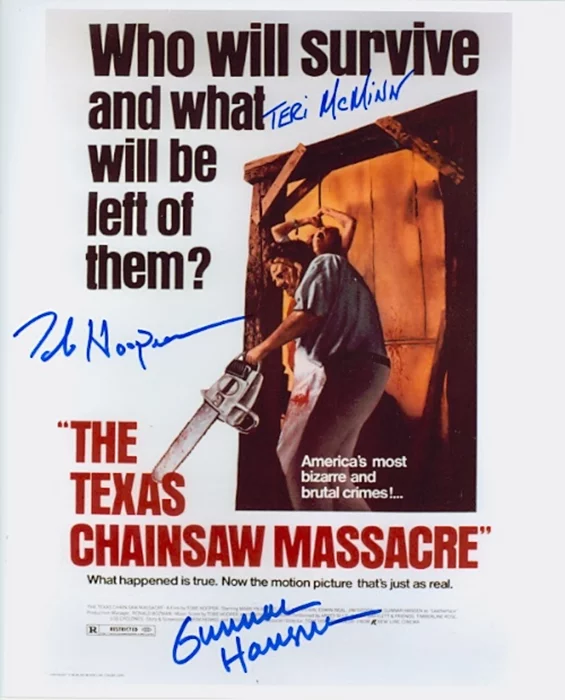 The Texas Chainsaw Massacre autograph