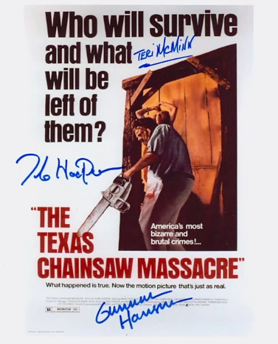 The Texas Chainsaw Massacre autograph