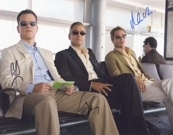 Oceans Thirteen autograph