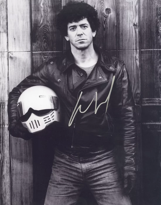 Lou Reed autograph