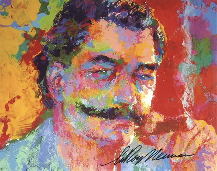LeRoy Neiman autograph