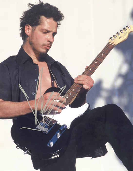 Chris Cornell autograph