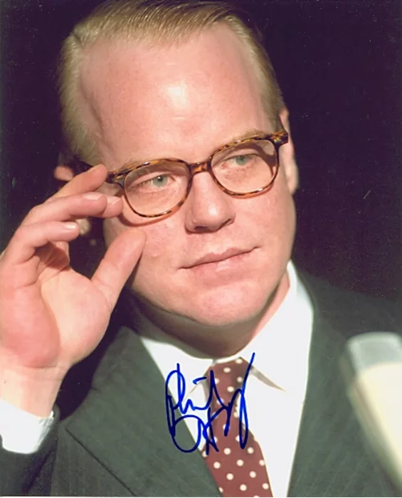 Philip Seymour Hoffman autograph
