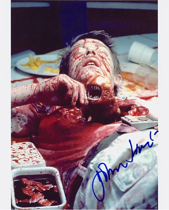 John Hurt autograph