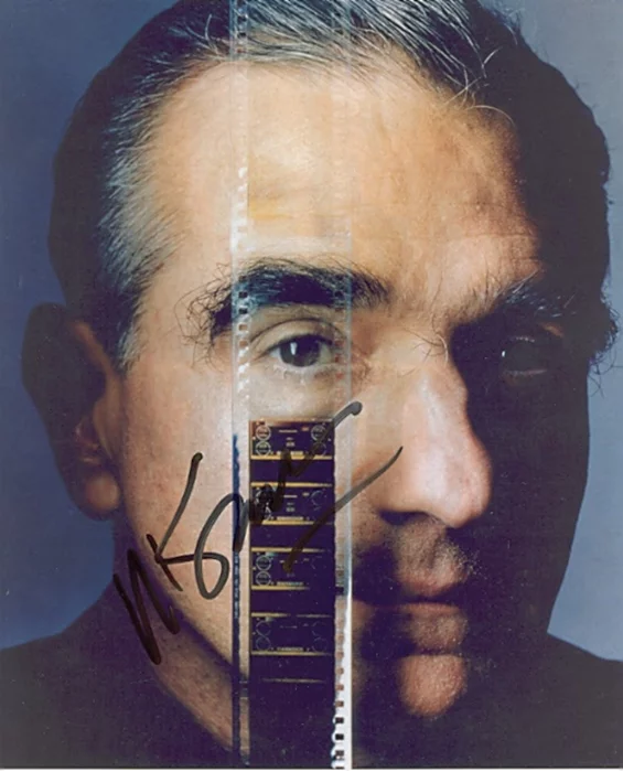 Martin Scorsese autograph