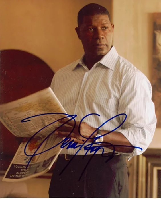 Dennis Haysbert autograph