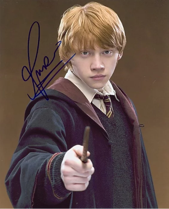Rupert Grint autograph
