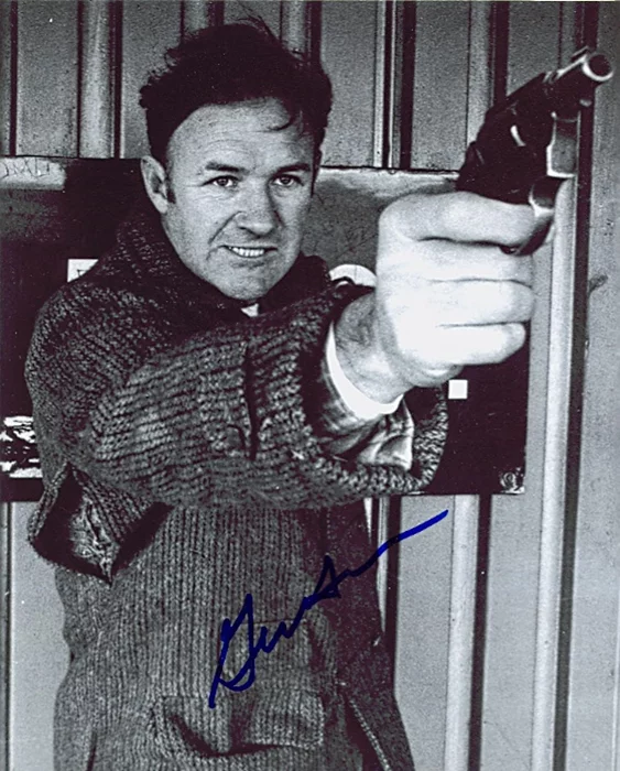 Gene Hackman autograph
