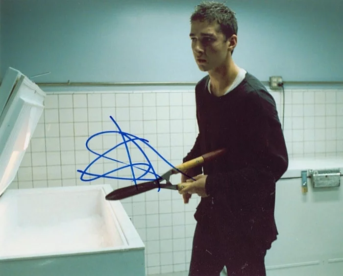 Shia LaBeouf autograph