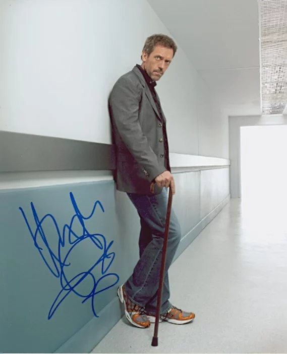 Hugh Laurie autograph