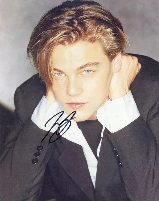 Leonardo DiCaprio autograph