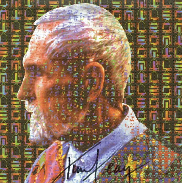 Timothy Leary autograph