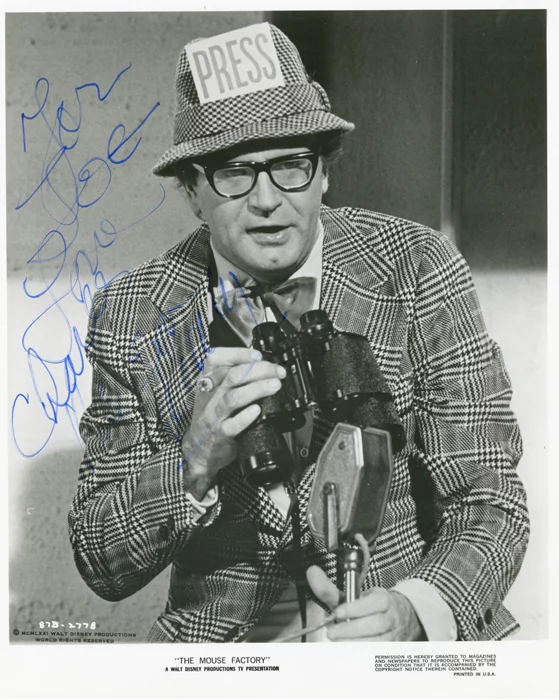 Charles Nelson Reilly autograph