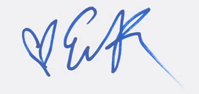 Emma Roberts autograph