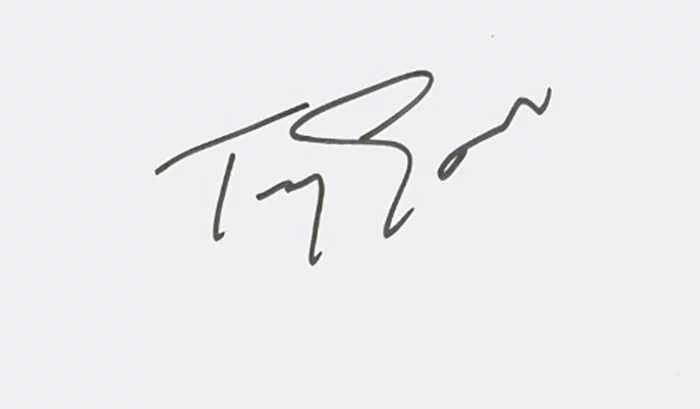 Tony Goldwyn autograph