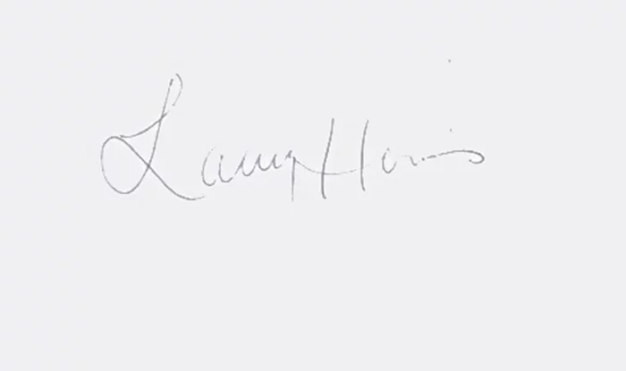 Larry Hovis autograph