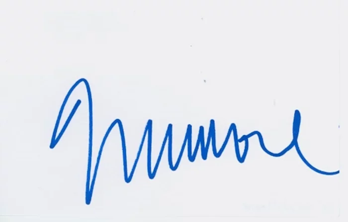 Michael Moore autograph