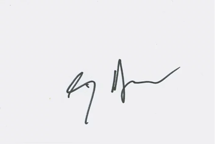 Eriq LaSalle autograph