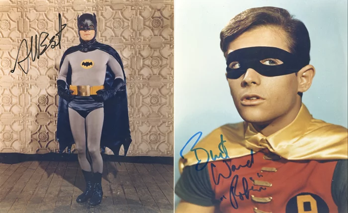 Batman autograph