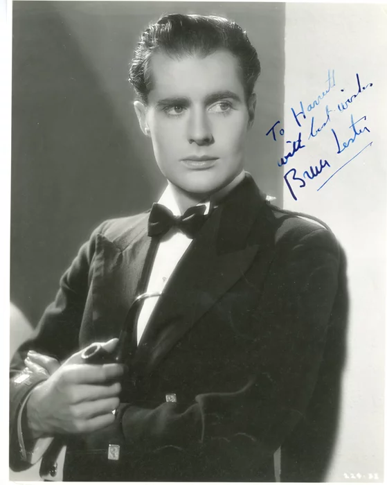 Bruce Lester autograph