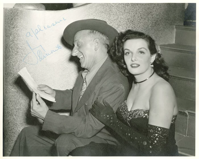 Jimmy Durante autograph
