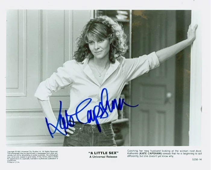Kate Capshaw autograph