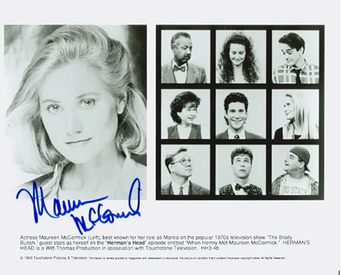 Maureen McCormick autograph