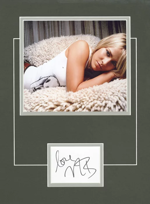 Natasha Bedingfield autograph